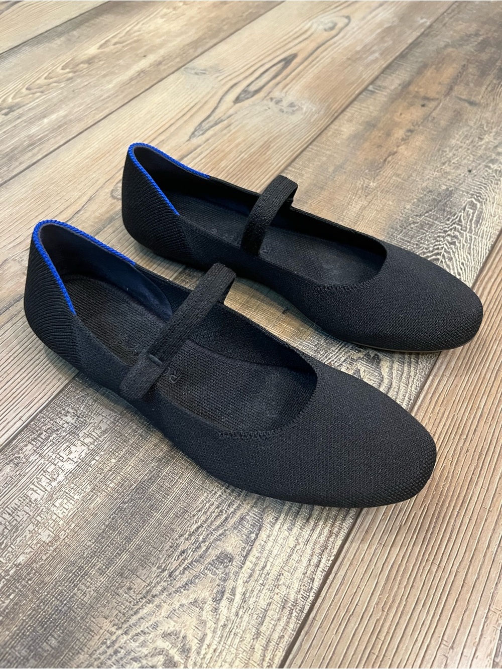 Rothy’s The Square Mary Jane shoes, Black Size 7.5